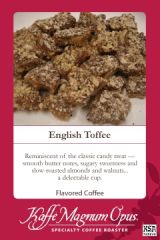 English Toffee Flavored Coffee